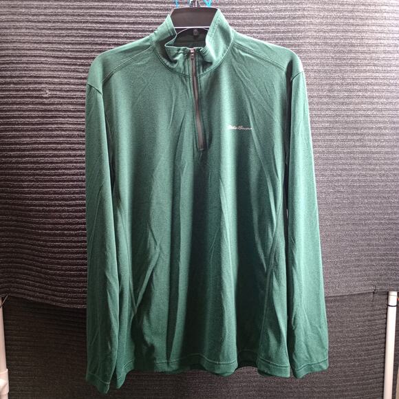 Eddie Bauer FreeDry Men 1/4 Zip Pullover Shirt Jacket - Picture 1 of 6